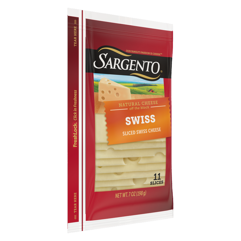 Sargento Sliced Swiss Natural Cheese - 11 slices
