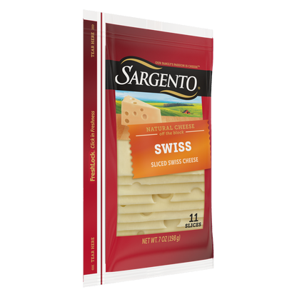 Sargento Sliced Swiss Natural Cheese - 11 slices