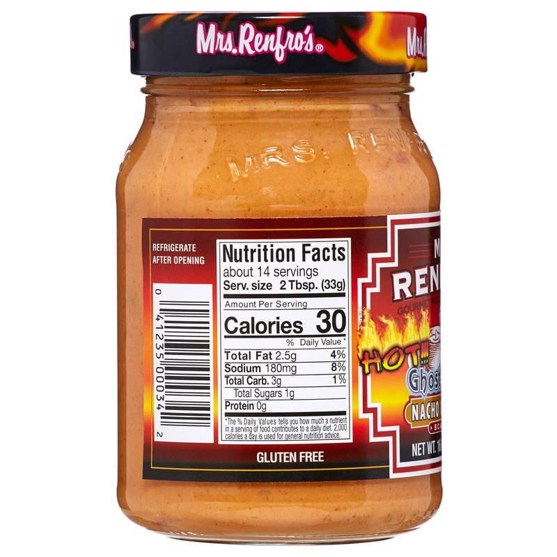 Mrs. Renfro's Ghost Pepper Nacho Cheese Sauce 16oz