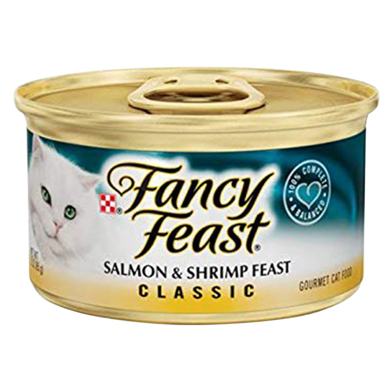 Purina Fancy Feast Gourmet Salmon & Shrimp Wet Cat Food 3oz