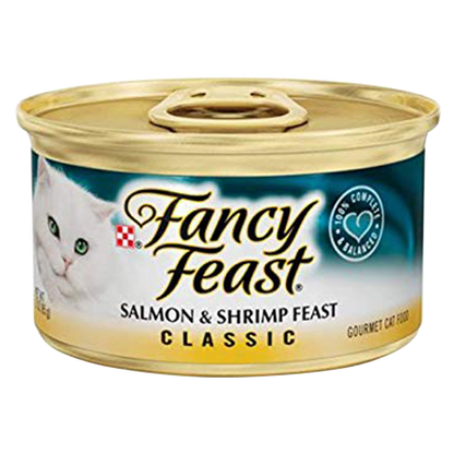 Purina Fancy Feast Gourmet Salmon & Shrimp Wet Cat Food 3oz