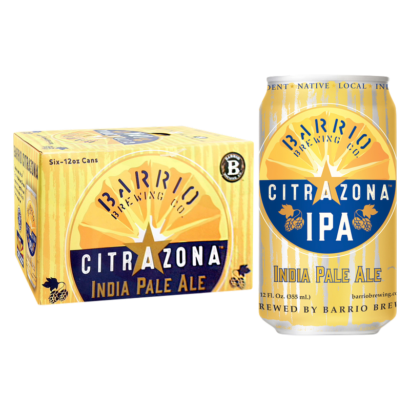 Barrio Citrazona IPA 6pk 12oz Can 6.6% ABV