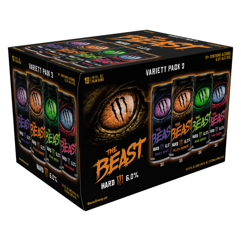 The Beast Unleashed Variety Pack #2 12pk 12oz Can 6% ABV