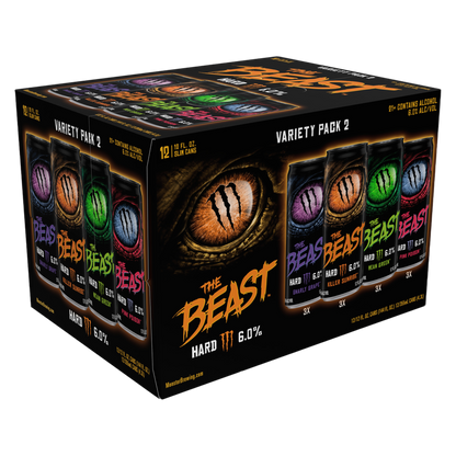 The Beast Unleashed Variety Pack #2 12pk 12oz Can 6% ABV