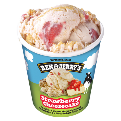 Ben & Jerry's Strawberry Cheesecake Ice Cream Pint