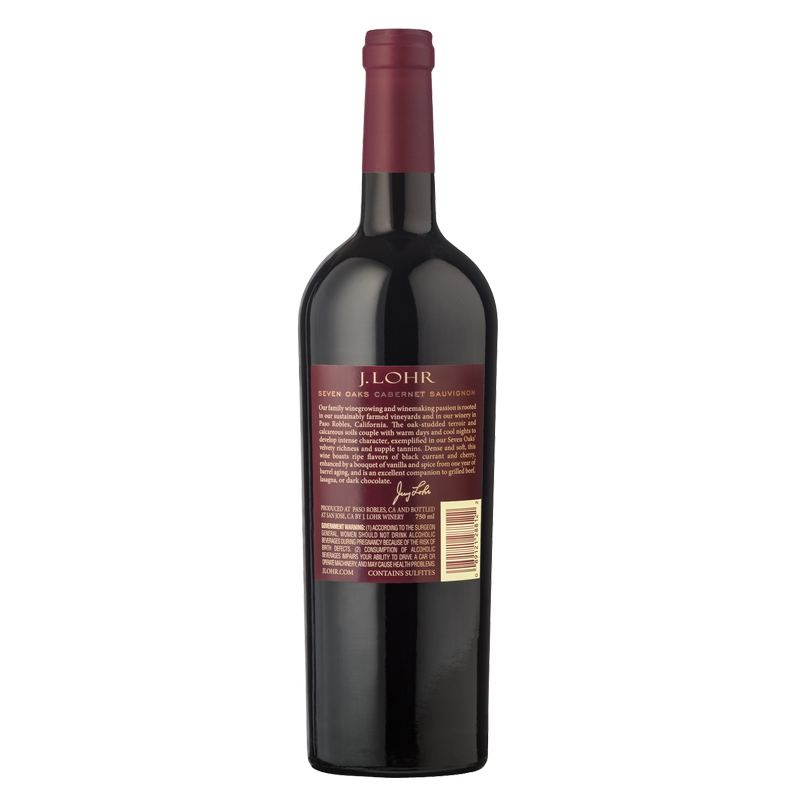 J. Lohr Estates Seven Oaks Cabernet Sauvignon 750ml