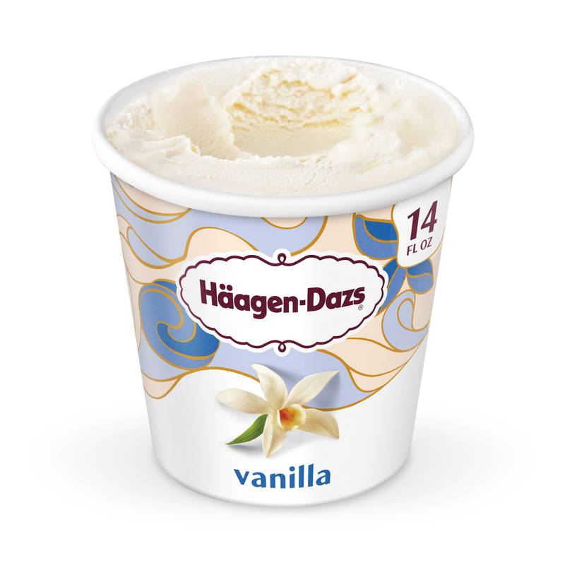 Haagen-Dazs Vanilla Ice Cream, 14oz.