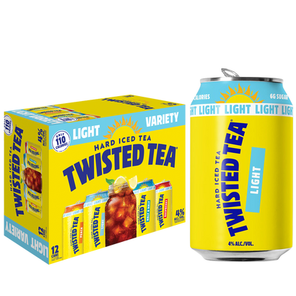 Twisted Tea Light Variety 12pk 12oz Can 4% ABV