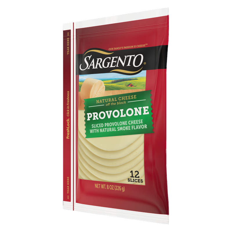 Sargento Natural Provolone Sliced Cheese - 12 slices