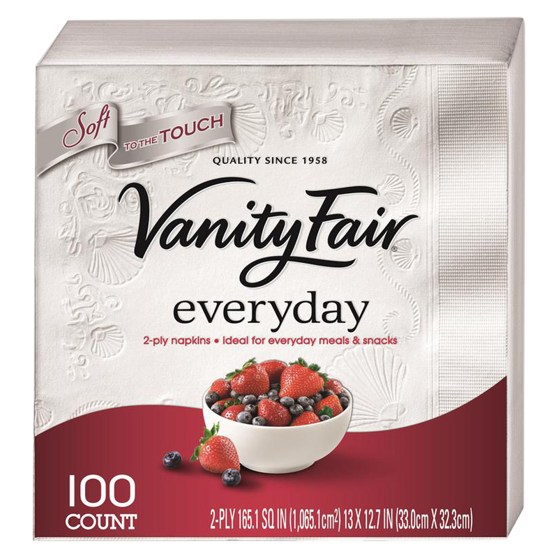 Vanity Fair All Occasion Napkins 100pk