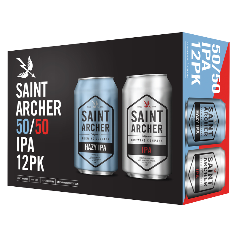 Saint Archer Brewing 50/50 IPA Variety Pack 12pk 12oz Can