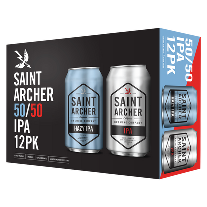Saint Archer Brewing 50/50 IPA Variety Pack 12pk 12oz Can