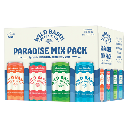 Oskar Blue's Wild Basin Cocktail Seltzer Variety 12pk 12oz Can 5.0% ABV