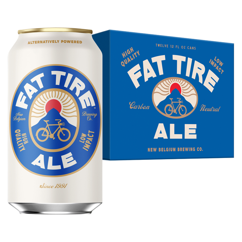 New Belgium Fat Tire 12pk 12oz Can 5.2% ABV