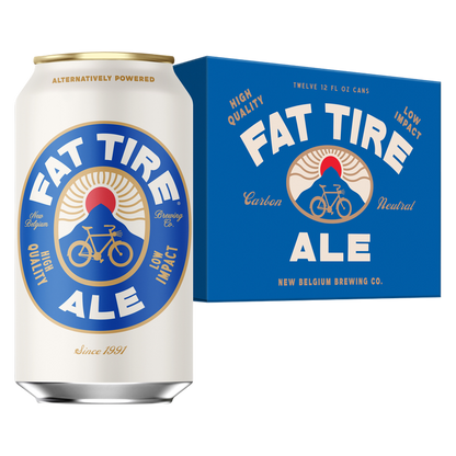 New Belgium Fat Tire 12pk 12oz Can 5.2% ABV