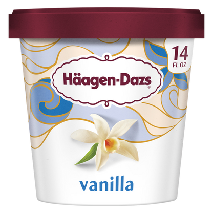 Haagen-Dazs Vanilla Ice Cream, 14oz.