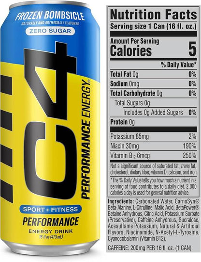 C4 Frozen Bombsicle 16oz Can