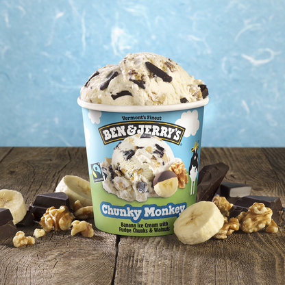 Ben & Jerry's Chunky Monkey Ice Cream Pint