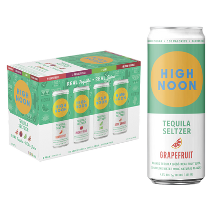High Noon Tequila Fiesta Variety Pack 8pk 12oz Can 4.5% ABV