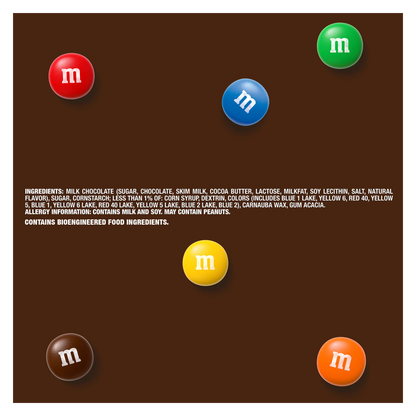 M&M's Milk Chocolate Candies Share Size 3.14oz