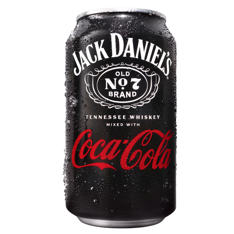 Jack Daniel's & Coke 4pk 355ml Can 7% ABV – BevMo! Arizona