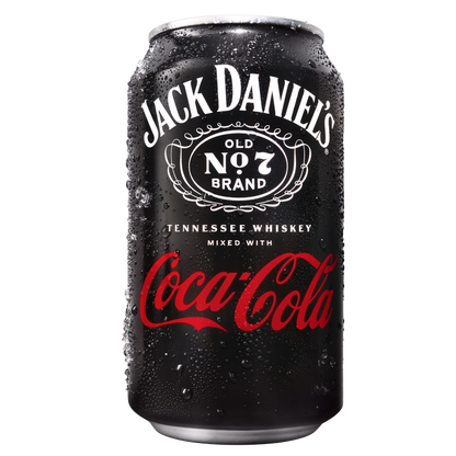 Jack Daniel's & Coke 4pk 355ml Can 7% ABV