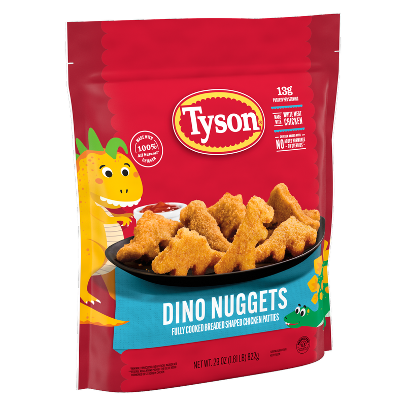 Tyson Fully Cooked Dino Nuggets