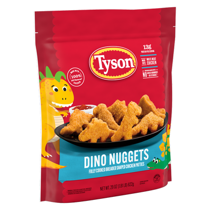 Tyson Fully Cooked Dino Nuggets