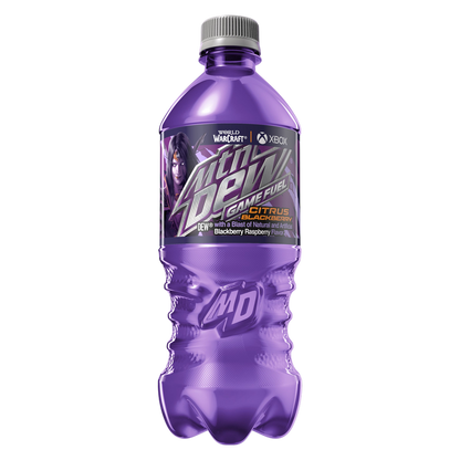 Mountain Dew Game Fuel Midnight Mission 20oz Btl