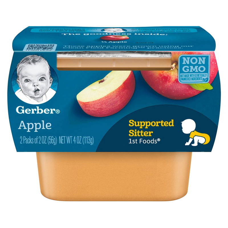 Gerber 1st Foods Apple Baby Food 2oz 2ct – BevMo! Arizona