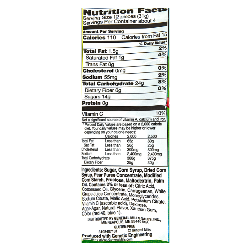 3ct Fruit Gushers Super Sour Berry 4.25oz