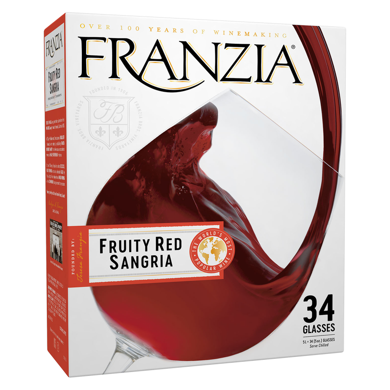 Franzia Fruity Red Sangria 5 Liter Box