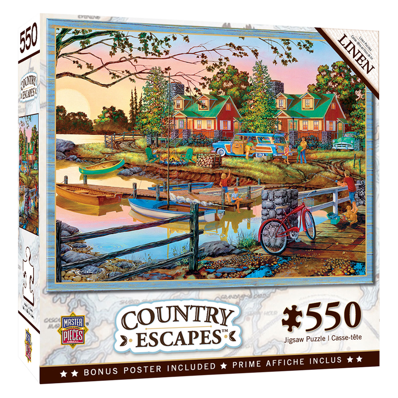 MasterPieces Country Escapes Away From It All Puzzle 500pc