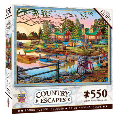 MasterPieces Country Escapes Away From It All Puzzle 500pc