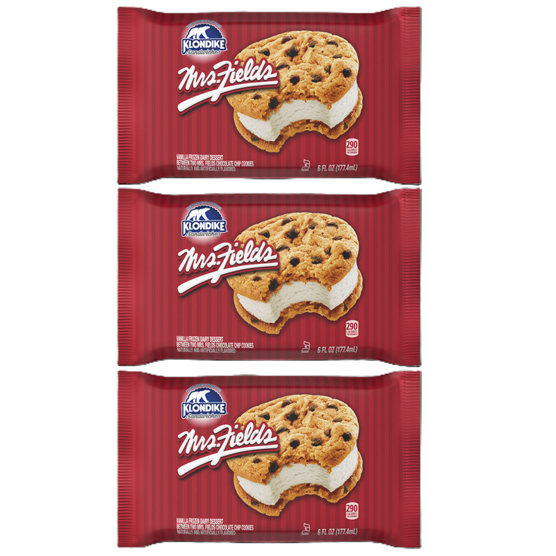 Mrs. Fields Cookie Ice Cream Sandwich Bundle 3CT