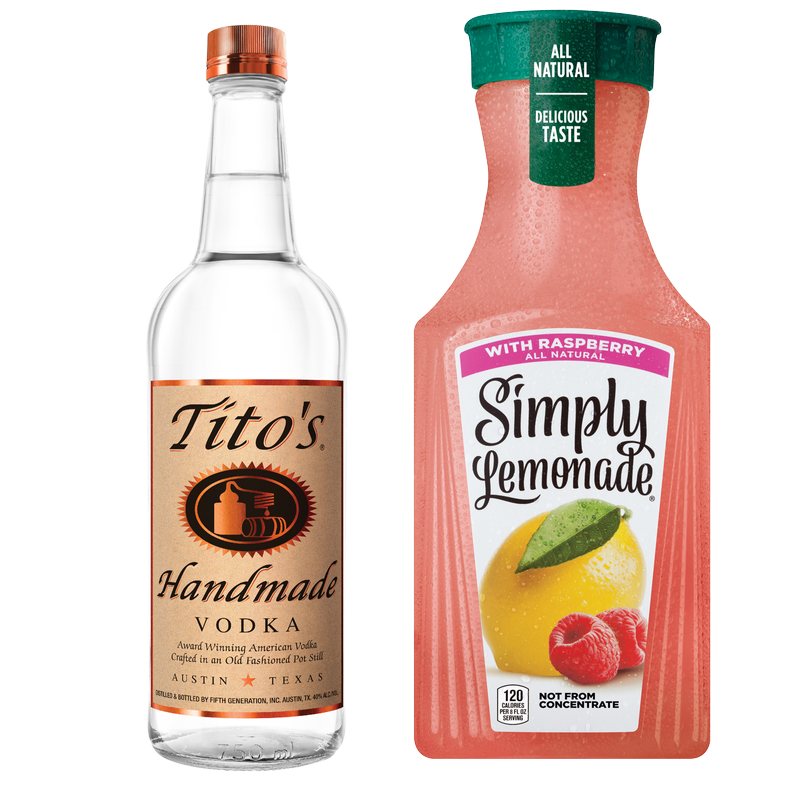 Tito's and Raspberry Lemonade – BevMo! Arizona