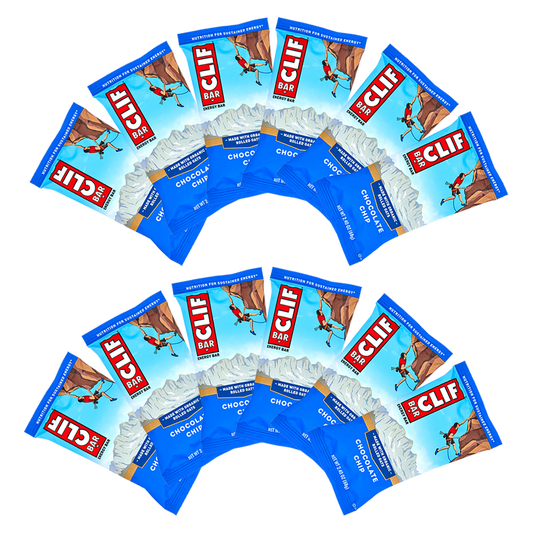 12ct Clif Bar Organic Chocolate Chip Energy Bar 2.4oz