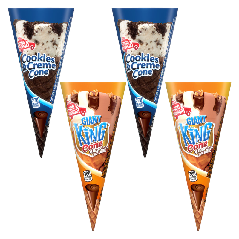 Good Humor Giant Cone Bundle 4ct