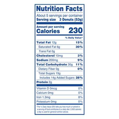 2ct Hostess Donettes Powdered Mini Donuts Bag 10oz